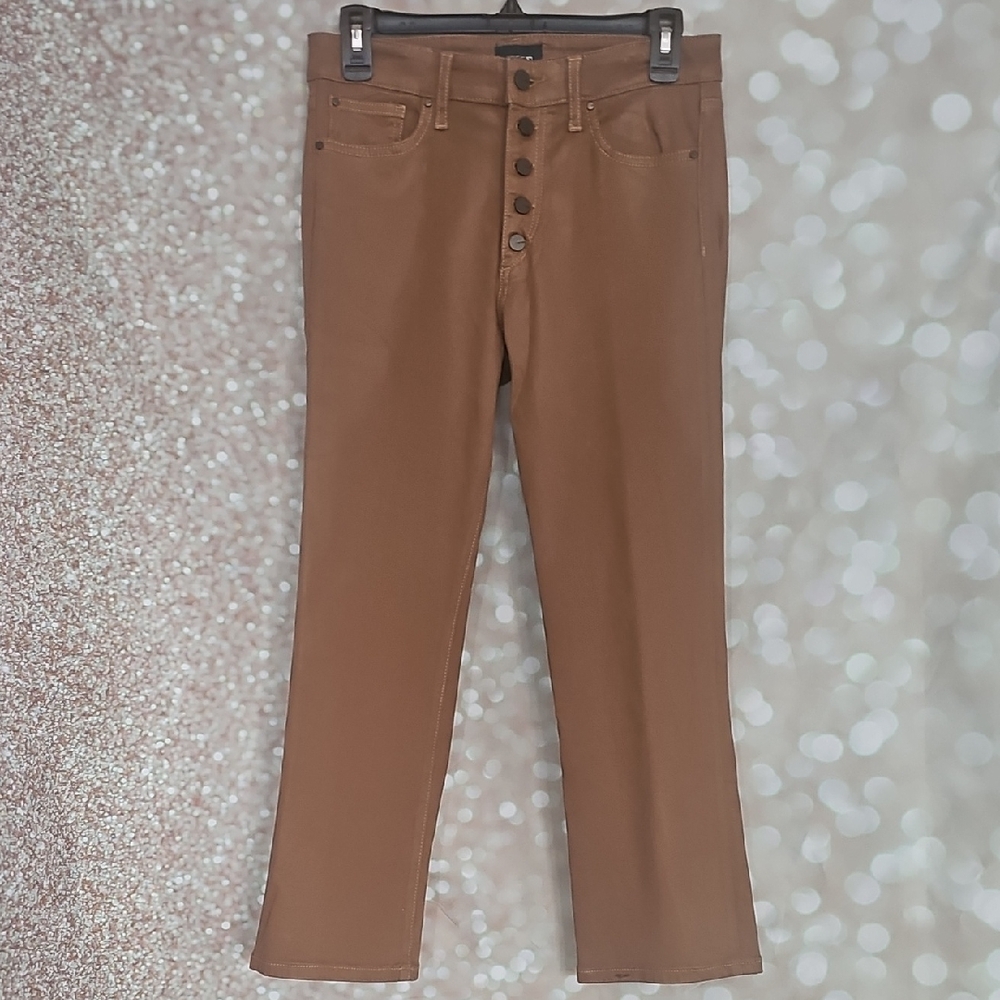 Joe's Jeans Straight Leg Ankle Pants in Tan